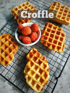Foto resep CROFFLE (Croisant Waffle)