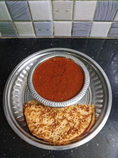 * டேஸ்டி ரோடு கடை தக்காளி சட்னி *(roadside tomato chutney recipe in tamil) செய்முறை முக்கிய புகைப்படம்