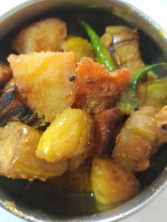 আলু পটল কুমড়োর ডালনা(Aloo potol kumror dalna recipe in Bengali) রেসিপির প্রধান ছবি
