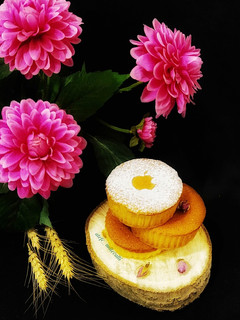 عکسی از دستور کیک تک نفره نارگیلی