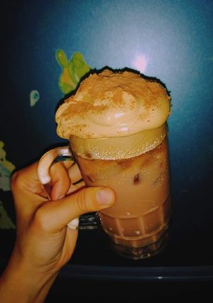 Hình của món Cafe bọt biển.