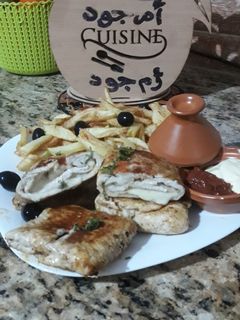 صورة لوصفة اسكالوب محشي بالفرماج
