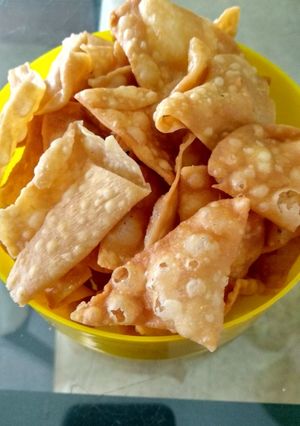 Foto resep Kulit pangsit goreng