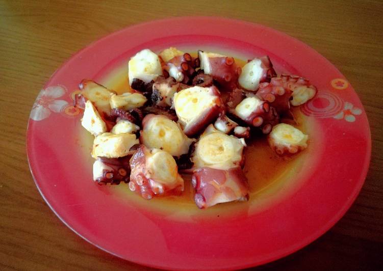 Pulpo a la gallega ligero, rápido y fácil 🐙