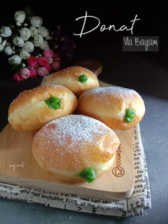 Foto resep Donat vla bayam