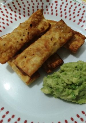 Una foto de Tequeños rellenos con cecina