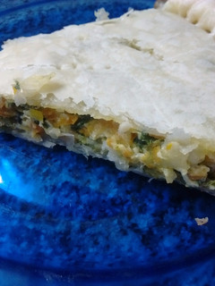 Una foto de Tarta de vegetales frescos