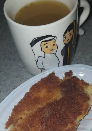 صورة لوصفة بسبوسة