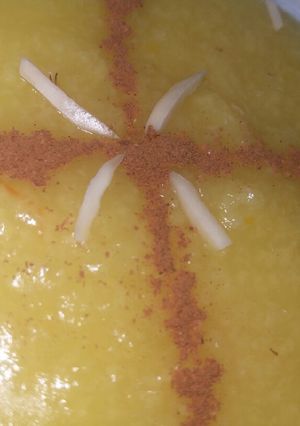 عکسی از دستور شله زرد برای ۱۰ نفر