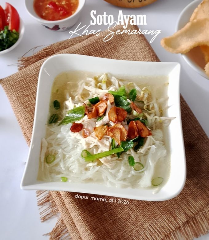 Foto resep Soto Ayam Kuah Bening Khas Semarang
