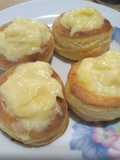 Vol-au-vents de crema pastelera!