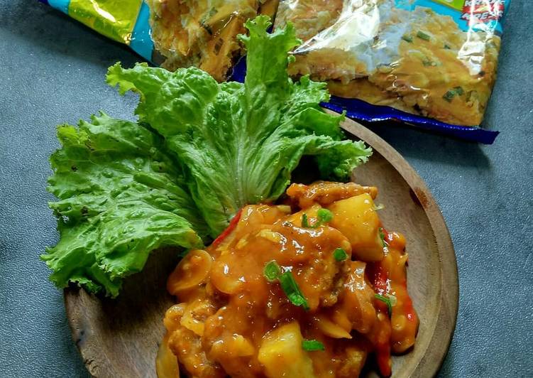 Resep Tempe Kriuk Saus Nenas, Sempurna