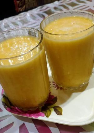 A picture of Wood apple juice.