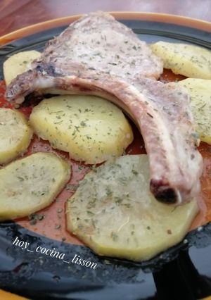Foto principal de Chuletas de cerdo al horno