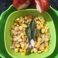 Corn capsicum salad A picture of Corn capsicum salad.
