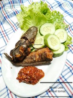 Foto resep Pecel Lele sambal tomat