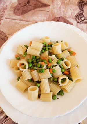 Foto di Pasta e piselli freschi