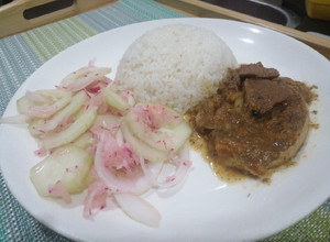 Una foto de Carne en posta guisada