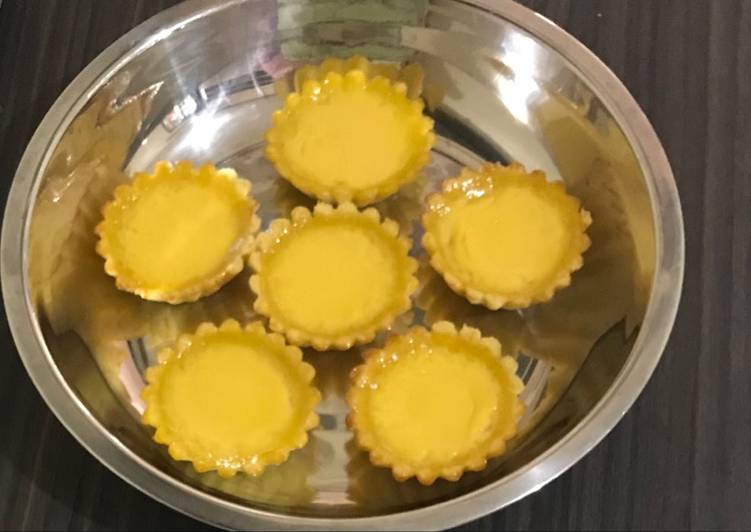 Resep Egg tart aka Pie susu Anti Gagal