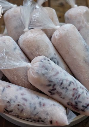 Foto resep Es lilin ketan hitam