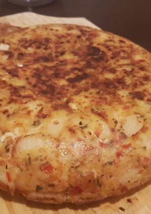 Una foto de Tortilla rellena