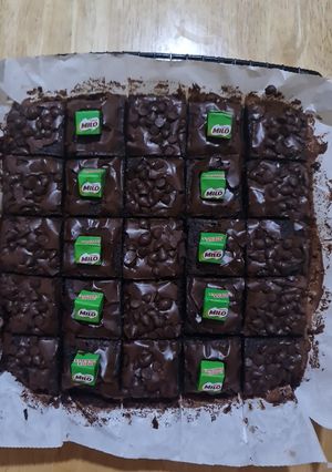 Foto resep Brownies Shiny Crust