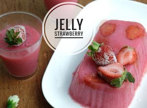 Gambar Jelly Strawberry Konnyaku