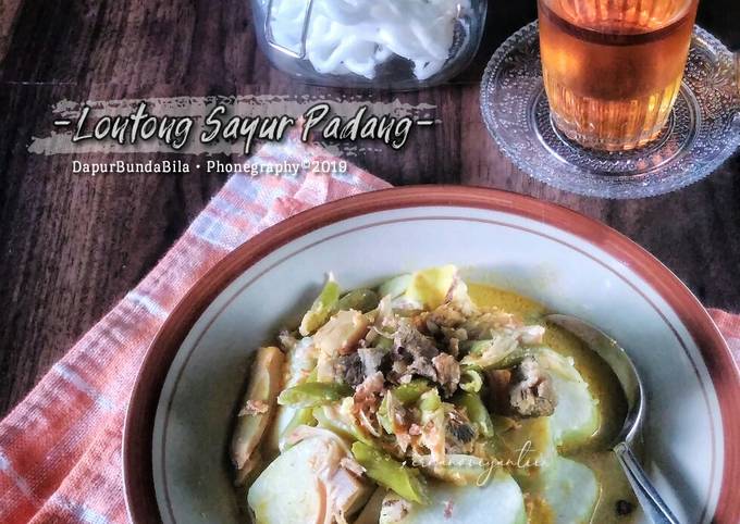 Cara Membuat Lontong Sayur Padang Irit Untuk Jualan