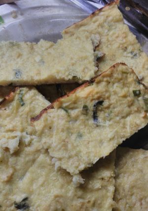 Una foto de Tortilla de coliflor al horno...riquísima !!!