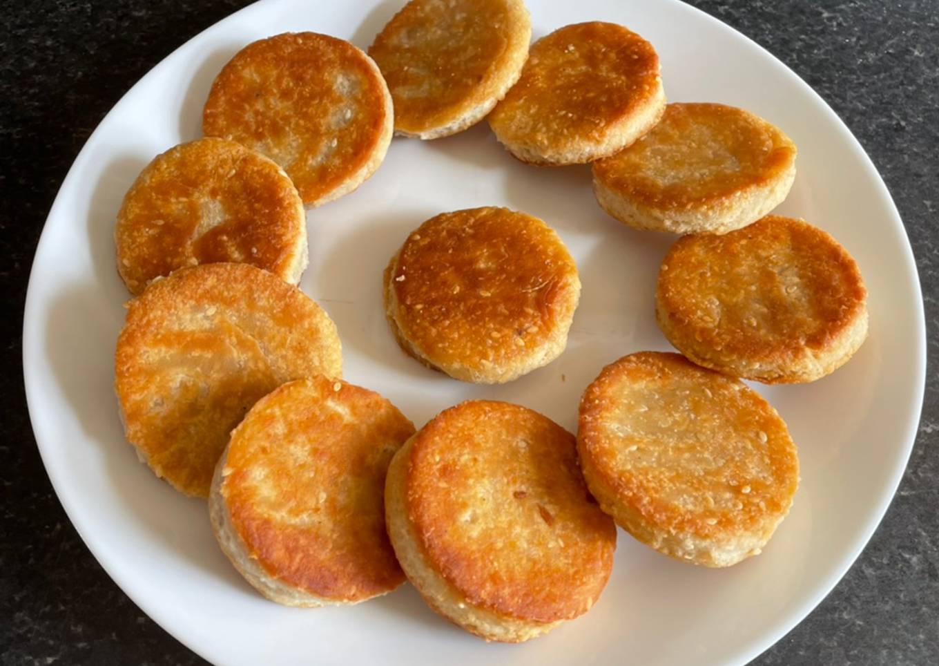 Coconut and sesame Biscuits: