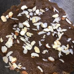 A picture of Aate ka Halwa(wheat flour).