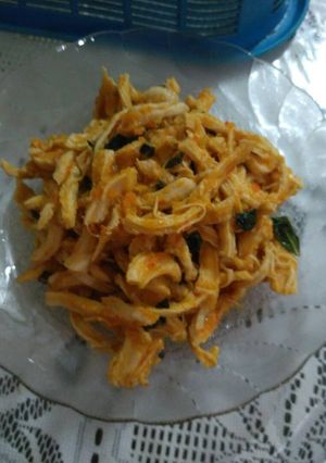 Foto resep Ayam suwir daun kemangi