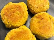 Una foto di polpette di ceci
