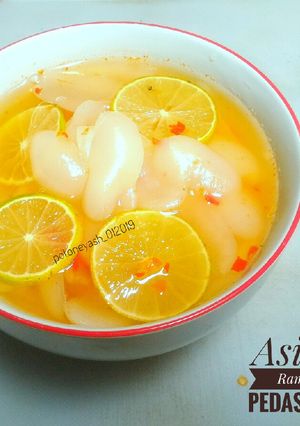 Foto resep (116).Asinan Rambutan Pedas Manis