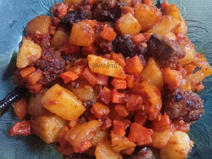 Cara Mudah Membuat Resep Sambal goreng kentang &amp;amp; ati ayam yang  Bikin Ketagihan Anti Ribet, Bisa Manjain Lidah