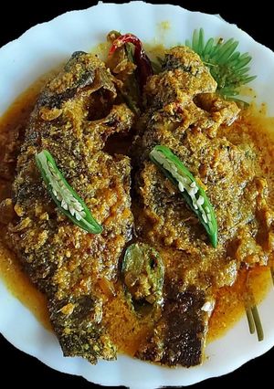 তেলাপিয়া মাছের তেল ঝাল(tilapia macher jhal recipe in Bengali) রেসিপির প্রধান ছবি