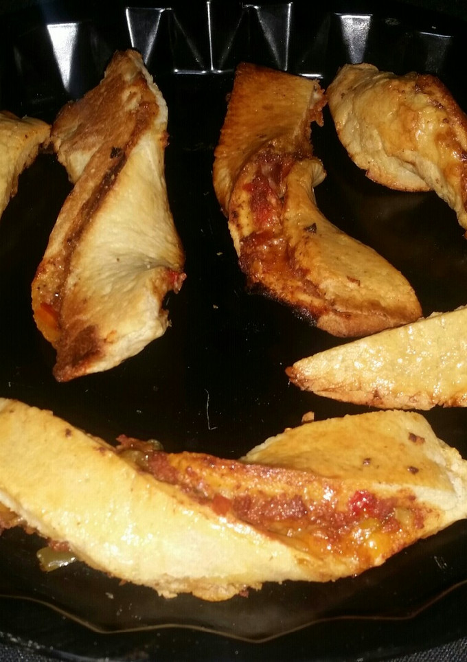 A picture of Twisted Pizza BreadSticks #4WeekChallenge.