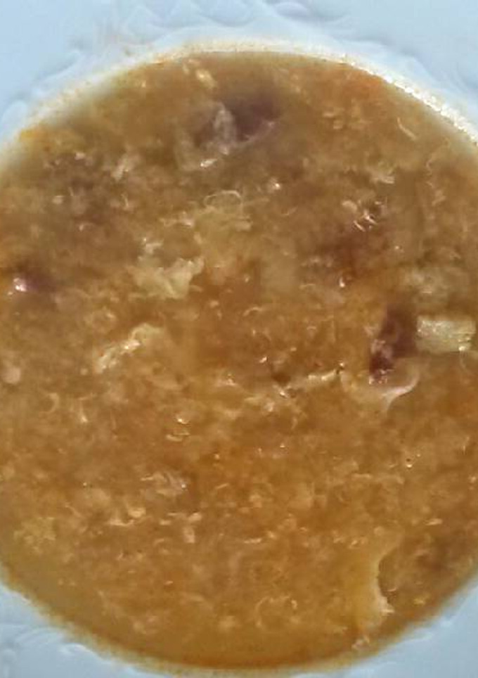 Una foto de Sopa castellana o sopa de ajo enriquecida