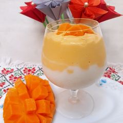 Mango Dalgona MilkShake A picture of Mango Dalgona MilkShake.