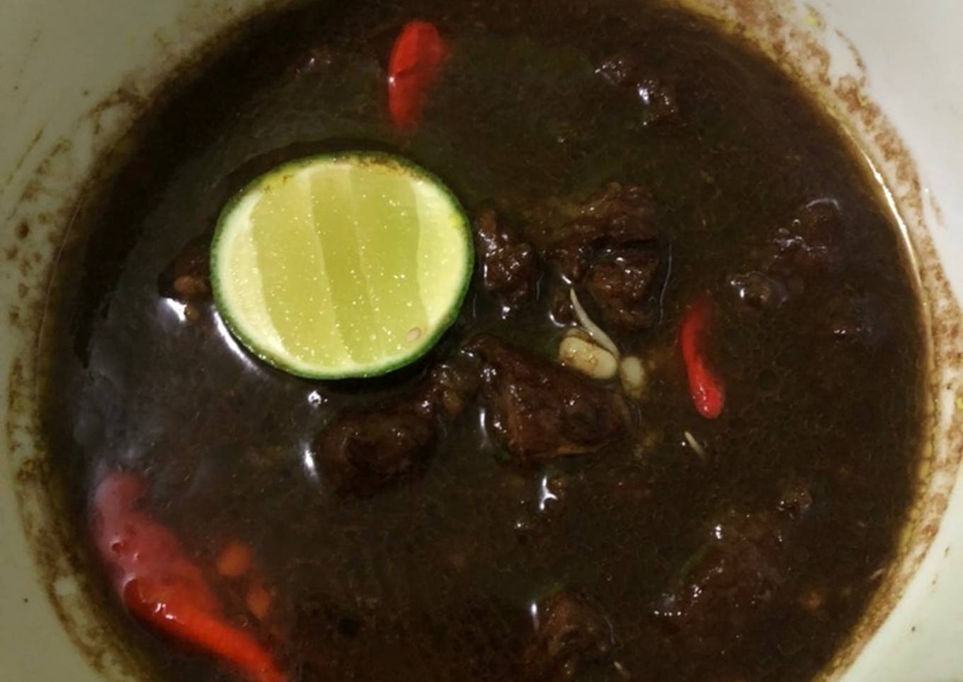 Rawon daging sapi