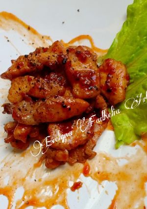 Foto resep Roasted Chicken Blackpepper