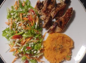 Foto resep Salad with lemon dressing