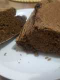 Budín de cacao con sobrante de leche de almendras tostadas