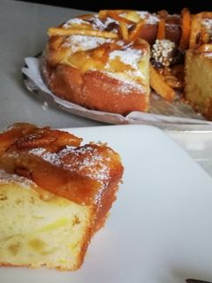 Foto di Ciambella mele e arancia