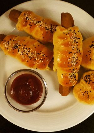 عکسی از دستور رول سوسیس