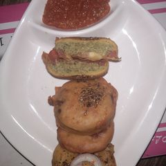 A picture of Superchef 2 STUFF TOMATO PAKODA.