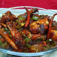 A picture of Asian Peanut Chicken.