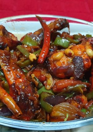 A picture of Asian Peanut Chicken.