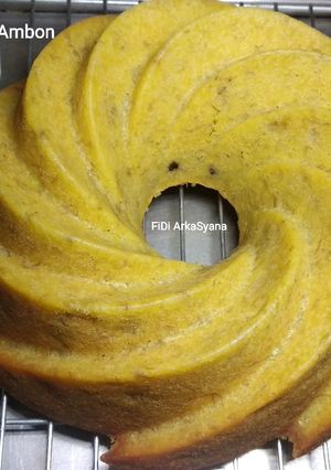 Foto resep Bolu Pisang Ambon (Banana Cake)