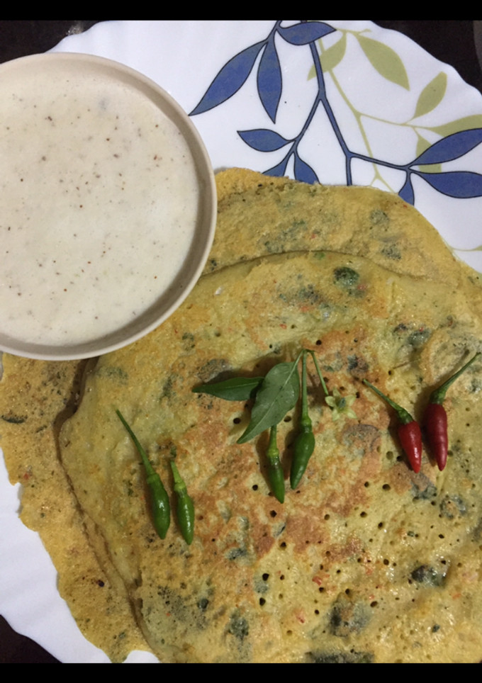 அடை. அவியல்- சட்னி- combo-4 செய்முறை முக்கிய புகைப்படம்
